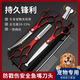 Tanizaki pet-specific grooming scissors, universal professional 7-inch shearing tool for cats and dogs, safe and anti-punch design zr7.0/round head anti-prick - curved shear + steel comb