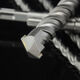 Mo Peng Extended Drill Bit Betcrete через стены Электрический молоток воздействует на две ямы, две канавки, четыре ямы, квадратные ручки 350 мм круглые ручки 12350 (один кусок)
