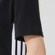 
Adidas women's sports suit 25 summer new three-stripe breathable short-sleeved T-shirt loose five-quarter pants shorts two-piece set JD0846+JE1309 L