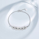 Chao Acer Platinum Five Emperors Coin Crushed Ice Platinum Bracelet Women's PT950 Bracelet Explosive Gift Priced labor cost 830 yuan 5.7g, chain length about 16cm + tail chain