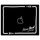 Cen Mi Computer Logo Maus-Pad Apple Logo Retter Xiaomi Huawei Marke kleines Tischpad reines Bild DC-738 Apple Logo Schwarz 260x210mm