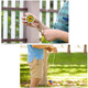 Mai yi Traditional en bois pour enfants Yoyo Elementary Élève Yoyo Toy Yoyo Small Gift Entry Boys and Girls Wood Yoyo en bois massif (arc-en-ciel rouge)