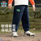 Paw Paw Team Li Dagong Children's Clothing Boys' Sports Pants Spring and Autumn Style Casual Work Pants for Children and Middle School Autumn Clothes Navy 120