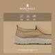 
MONTAGUT (MONTAGUT) pedals old Beijing canvas shoes 2025 summer new product lightweight breathable casual men's shoes versatile soft sole shoes for men khaki (leather shoe size) 41