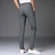 
High elastic ice silk pants for men 2025 summer thin straight loose casual pants for men's fashion brand draped trousers 1098 blue [summer nine-point pants] 28 waist circumference two feet one