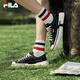 FILA LOOP fault shoes men's canvas shoes new casual shoes sports sneakers black-BK 41