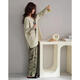 Sangpu pajamas for women in spring and autumn long-sleeved 2025 new style for autumn and winter, you can wear home clothes outside XB9922-women's model M