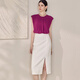 ROEYSHOUSE ROYSHOUSE CHICKFLULL ROOMN Sleeveless Shirt 2025 Summer New Fashion French Solid Color Top Women 12108 Rose Red S