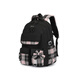 Kara Sheep Golden Leaf God Estudiantes de la escuela primaria Grado 3 a 6 Mujeres de la secundaria de la secundaria Decompresión del acertijo lindo 3291 Bolsa de mochila negra