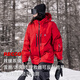 Awka Snowboardanzug für Frauen und Männer wasserdicht, winddicht, kaltsicher, professionell verdickter und warmer amerikanischer Jacke für Winter Baby Blau 25 verbessert WT36 M