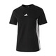 
Adidas women's sports suit 25 summer new three-stripe breathable short-sleeved T-shirt loose five-quarter pants shorts two-piece set JD0846+JE1309 L
