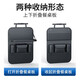 Qianchijia is suitable for Toyota car seat back storage bag car back seat back storage rear multi-function small table seat back storage bag-black one Reiz/Prius/Crown/Prado/
