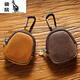 Canguro japonés bolso verde monedas de vaca cupón billetera pequeña billetera de la cremallera bolso bluetooth bolso llaver