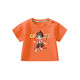 Hanzer Hancrers Sommer neuer Stil Junge A-Klasse reines Baumwoll-T-Shirt Baby Nezha Top Children Sommer Kinderkleidung Frauen AP15868 Pulver 90 cm