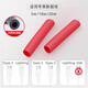 Environmentally friendly heat shrinkable tube insulating sleeve data cable headphone cable protection charging cable repair wire heat shrinkable thickening charge break repair type-c [white] 7cm long * 10 pieces