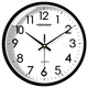 Forty Thousand Kilometers Wall Clock Living Room Silent Travel Time Simple Quartz Clock Wall Clock Bedroom 9 Inch Black 23cm Diameter
