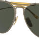 雷朋（RayBan）太阳镜 轻质舒适时尚潮流男女同款金属框飞行员墨镜 RB8063 9207P1 Demi Gloss Antique 55-16-140