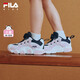 Fila Fila Crocolate Kinderschuhe Kinder Boa Knob Sneakers 2025 Herbst Neuer Männer und Frauen Basketballschuhe Legende Blau/Milch Weiß-Ng 32 Innere Länge 20,0 cm