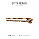 Evita Peroni's new high-quality acetate hairpin U-shaped hairpin for women, dazzling golden brown