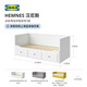 IKEA HEMNES sofa bed folding bed daybed living room sofa white daybed bed frame with 3 drawers 800mm*2000mm