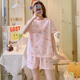 Arctic velvet pajamas for women in the summer new style sweet and cute style casual and casual summer can wear home clothes suit 1049 Rabbit M [Suggested 80-100Jin [Jin equals 0.5 kg]]