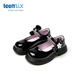 Tianmei Children's Shoes Children's Small Leather Shoes Girls' Shoes Single Shoes Female Baby Performance Princess Shoes 2025 Spring New Black 32