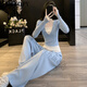 Magiopy International Luxury Brand haut de gamme Sulfate de cuivre Dressfate de mode décontracté Ensemble de la série de sel de printemps pour femmes 2025 SELTS LEIL-TIFIÉS TICHES SET S (100jin [Jin est égal à 0,5 kg]))