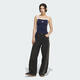 Adidas women's vest LOGO suspender quick-drying vest sleeveless slim vest side drawstring comfortable sports vest KE3887 XL