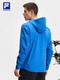 Fila Herren neuer Sommer im Freien Sport einfacher Basis-Kapuzenjacke für 2025 Wumei Blue-Bu M 170/92A/M.