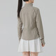 Under Armour Vanishelitevvent Solid Color Stand Halsband Training Sportjacke für Frauen Brown L.