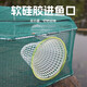 New polygonal fishing net cage shrimp cage outdoor automatic fishing artifact fishing net cage portable easy folding fishing net cage eight-sided model 8 holes for fish entry - diameter 51CM