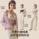 Ubras Chinese Valentine's Gift Yu Shuxin's 25-year new floating bra underwear without marks, beautiful back, small breasts gathered together, thin bra for women, invisible skin color (naked skin) L 80A /80B