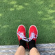 范斯（VANS）经典红色Authentic男女帆布鞋低帮板鞋VN000EE3RED官方旗舰 39 38.5 245MM