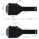 Rongmei Danny wrist mobile phone bag sports running mobile phone arm bag outdoor fitness bag unisex arm strap waterproof bag night black