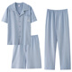 Pajamas modal Shirts à manches courtes pour hommes pour hommes pour hommes en trois pièces LMSJ9272 L [100 ~ 125jin [Jin est égal à 0,5 kg]]]