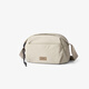 
Lef steamed bun bag 2025 new simple, fashionable, lightweight, large capacity crossbody bag white apricot color