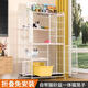 
Cat cage household indoor super large free space with toilet integrated cat litter box cat villa folding cat house folding four-story 78*52*13799 buyer including matching cat litter box lemon yellow order delivery hammock