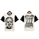 Lee Kids American Trendy Brand Hell Star Letter Camiseta con estampado de huellas Hombres y mujeres Siguiente manga corta de deportes sueltos 2691 Black S