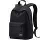 Zhizhou 2023 new high-looking backpack for men, simple and versatile, casual, large-capacity, student schoolbag, computer, black (ordinary style), non-rechargeable