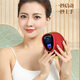 CHIGO Electric scraping instrument, cupping device, hot compress and massage all-in-one household artifact, negative pressure for waist, legs and back, whole body meridians dredging board brush to remove moisture, practical Chinese Valentine's Day gift, red rechargeable model, magnetic bead moving pot + red light hot compress + 9-level regulation + gift box packaging, birthday gift for parents, elders, holiday home high-end gift
