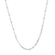Gold Supreme (3DG Jewelery) platinum PT950 Japanese letter chain simple clavicle chain as a gift for girlfriend Priced by the gram 43cm-2.10g (including labor cost 128 yuan)