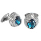 Nosskiss Fashion Ol Blue Green Crystal Manschettenknall Herrenanzug Konferenz Interview Host Business Birthday Geschenk Green Grün Green