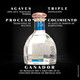 Jagermeister kleine Flasche ausländischer Wein, sechs große Basisweine, Whisky, Brandy, Wodka, Rum, Tequila, Gin, Ou Shuai Silver Label Collection Tequila 50 ml*1 Flasche