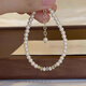 BMOI Old Phoenix 999 pure silver Czech beaded bracelet light luxury niche pearls sparkling pearls loose beads exquisite