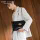 Pier Cardin's hand-grabbing patterned head-layer cowhide bag one-shoulder crossbody bag women's 2025 women's bag Teacher's Day gift