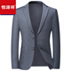 Veste de costume décontracté Hengyuanxiang pour hommes 2025 printemps et automne mince top top coréen slim costume formel 9928 bleu l 175/120-135jin [Jin est égal à 0,5 kg]
