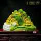 Xiuyu hand-carved Xiuyu landscape ornaments Zhaocai Town House high-end opening housewarming gift gift jade ornaments Pingping An An 6187