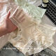 4 lace women's underwear female 2024 new style of girls' traceless cotton ice silk briefs Y3891-green + skin color + pink + black L suitable for 80-110Jin [Jin equals 0.5 kg]