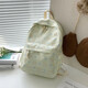 Backpack for ladies 2025 new Korean style versatile fashion trend travel backpack casual campus middle school schoolbag yellow SG8447