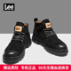 Lee trendy shoes Martin boots 2025 spring and autumn new versatile waterproof and warm men's shoes boots thick-soled work boots Yellow (men's style) 40 (men's style) leather shoe size